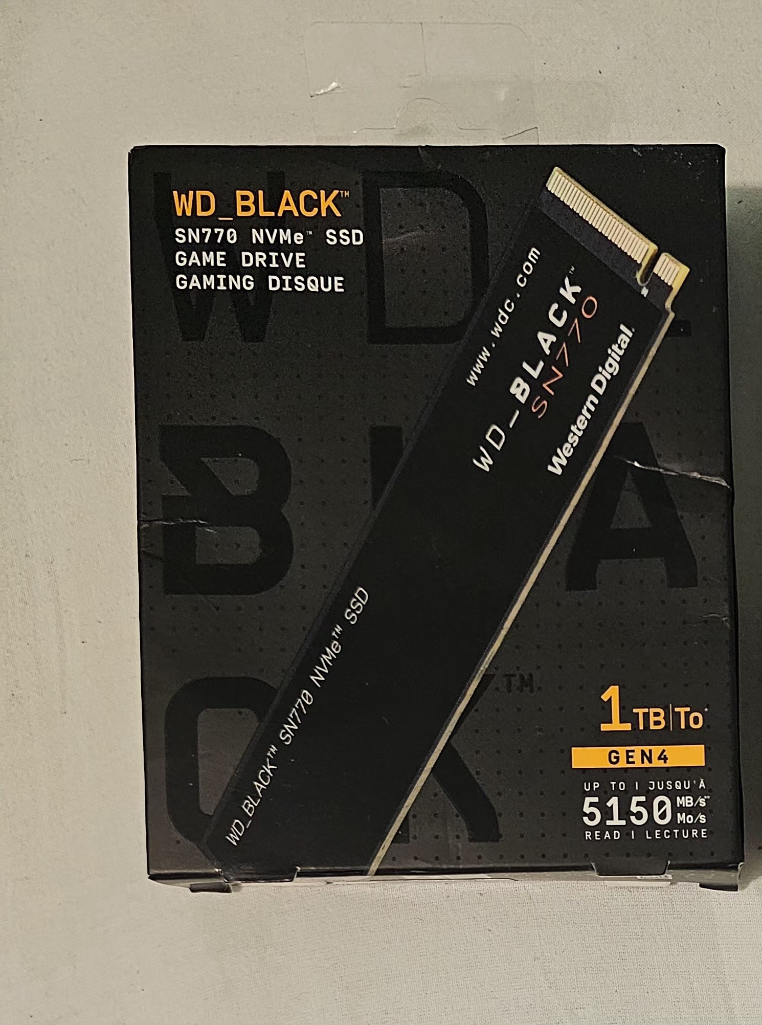 WD_BLACK SN770 1TB NVMe SSD