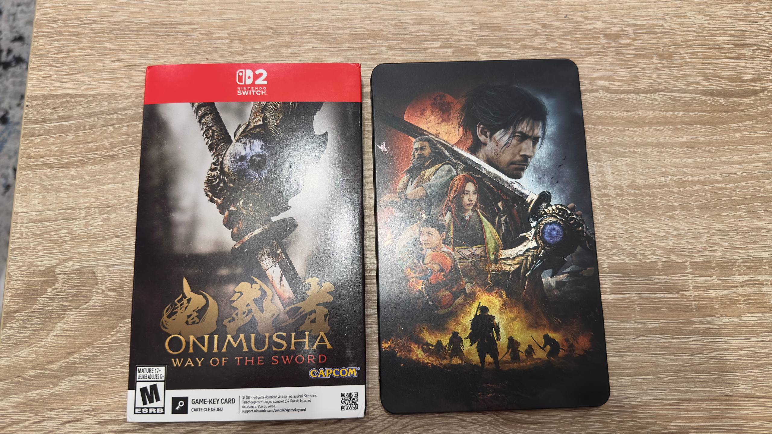 Onimusha: Way of the Sword Steelbook Edition Nintendo Switch 2