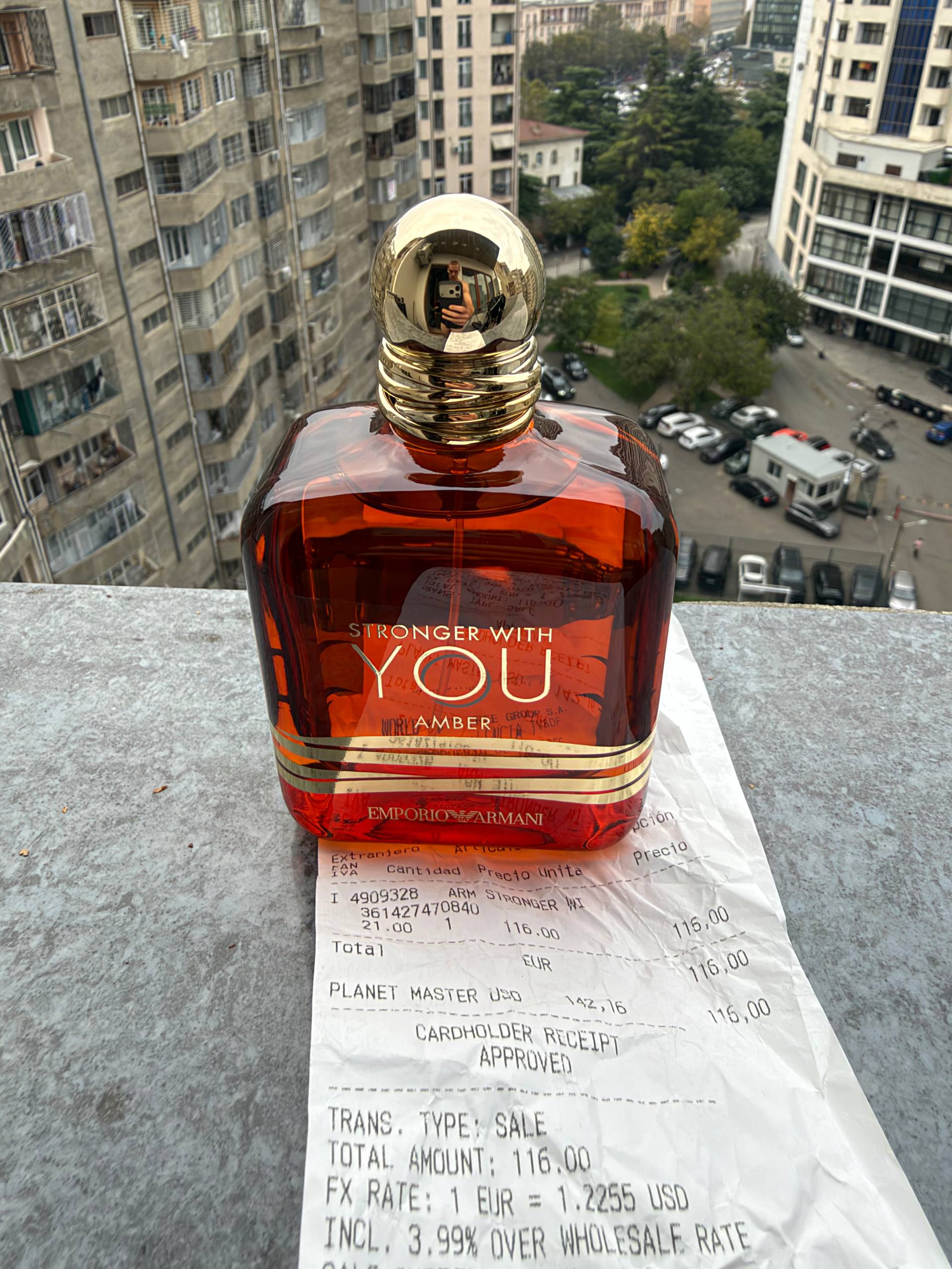 Духи Emporio Armani Stronger With You Amber