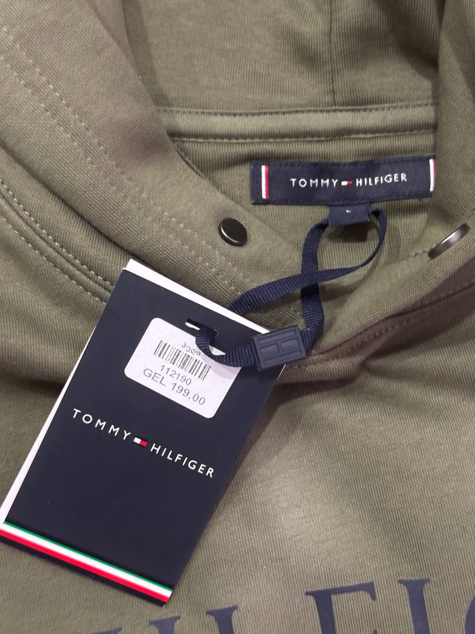 Толстовка Tommy Hilfiger новая, размер L
