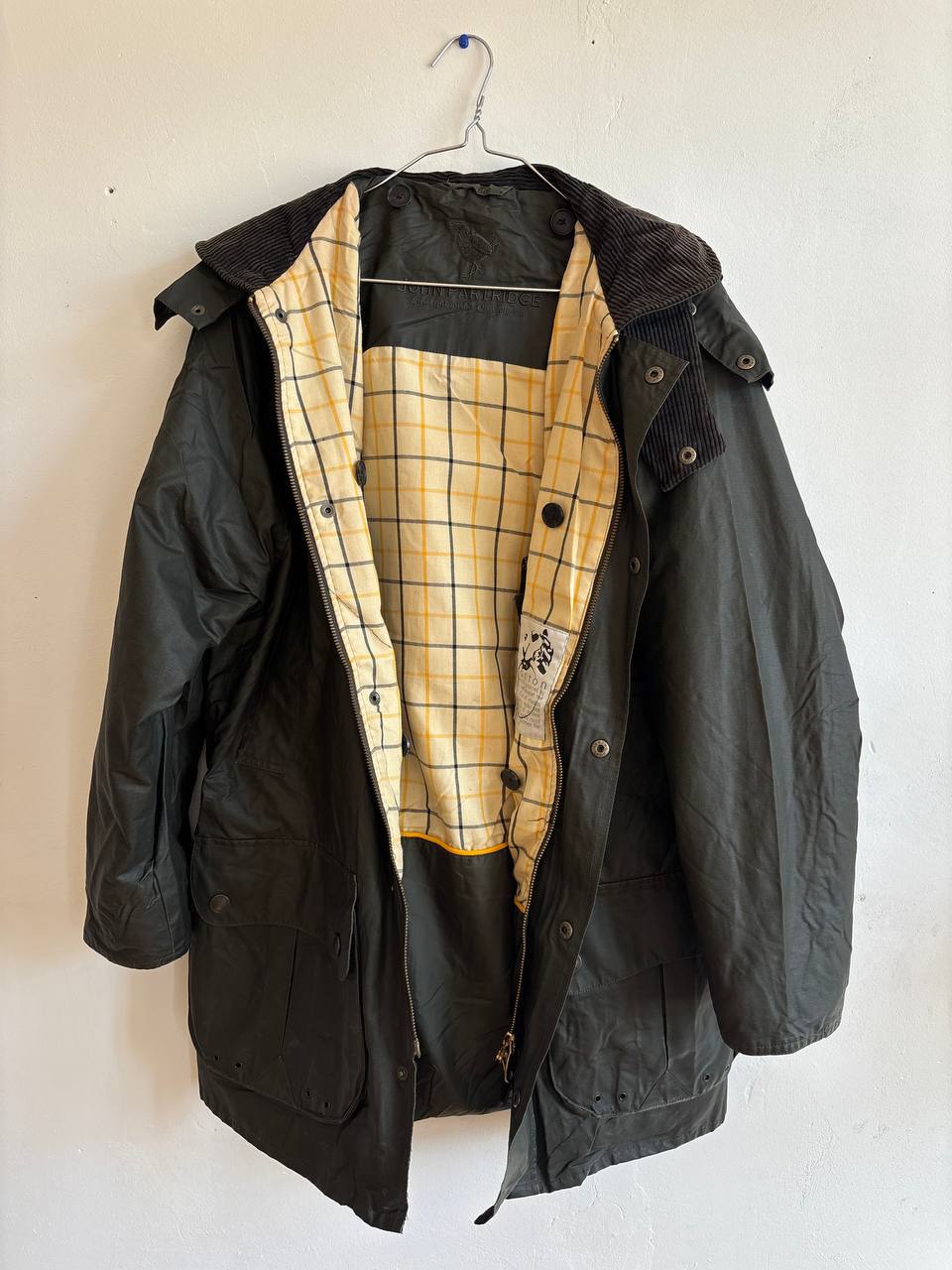 Vintage John Partridge Wax Jacket, размер S