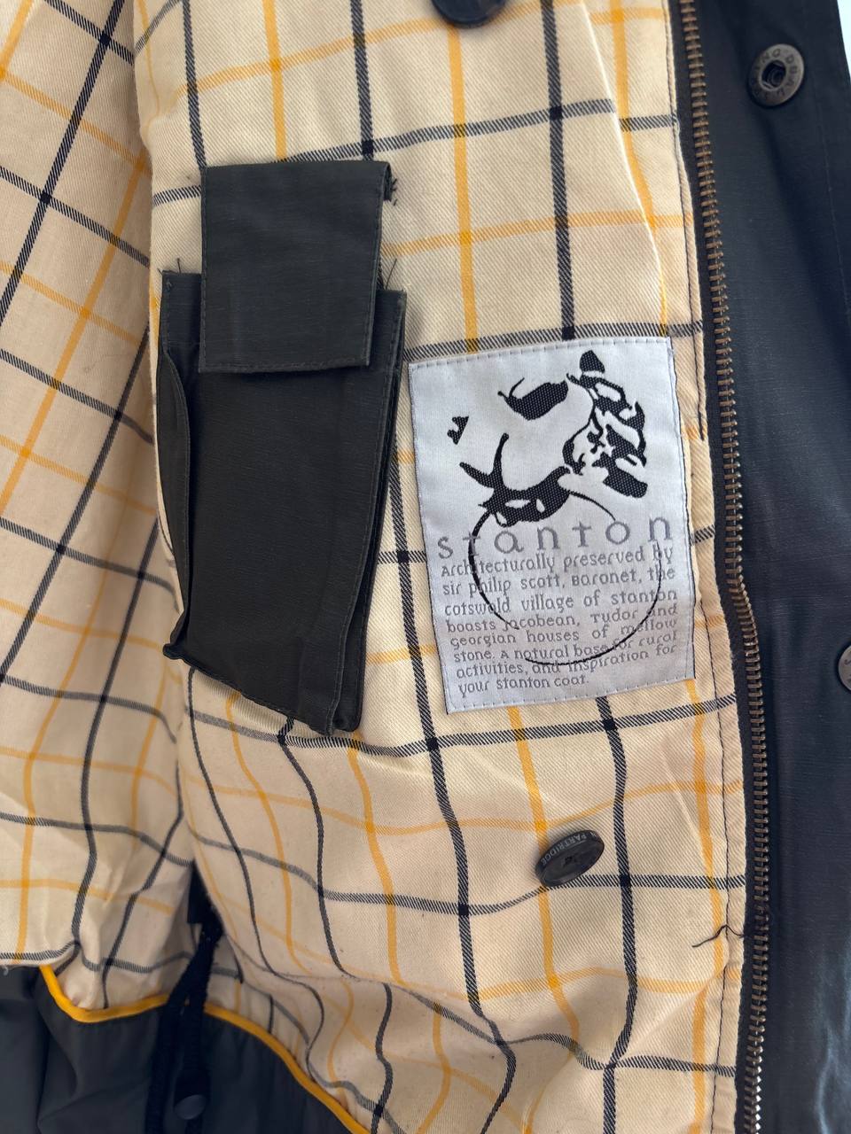 Vintage John Partridge Wax Jacket, размер S