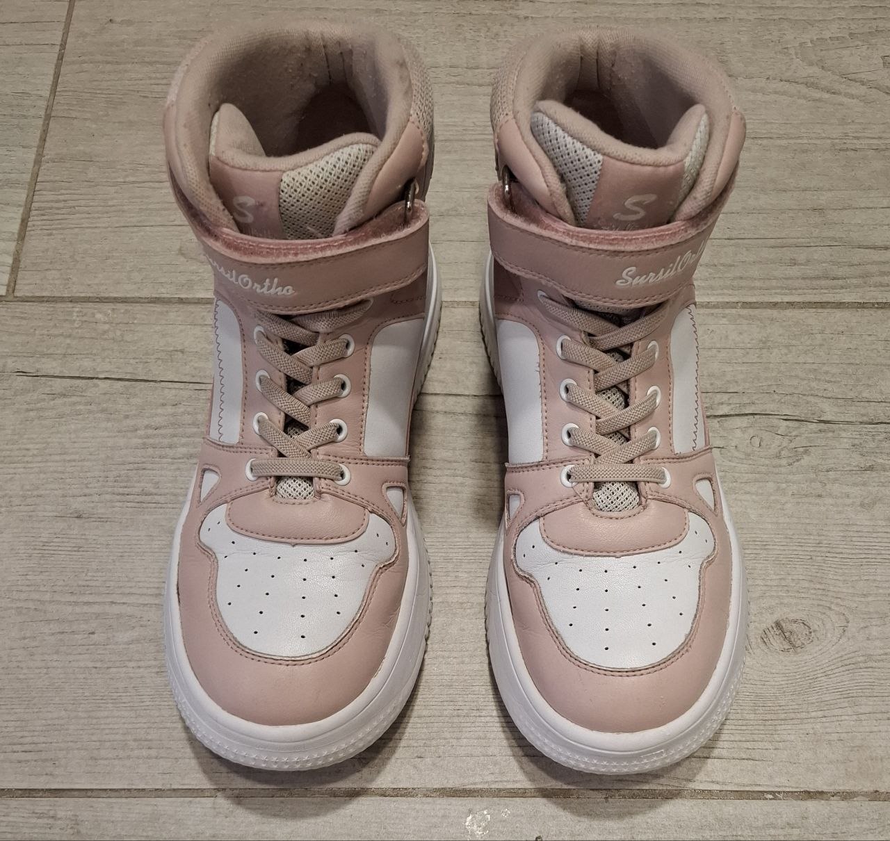 Кеды Hightop из натуральной кожи