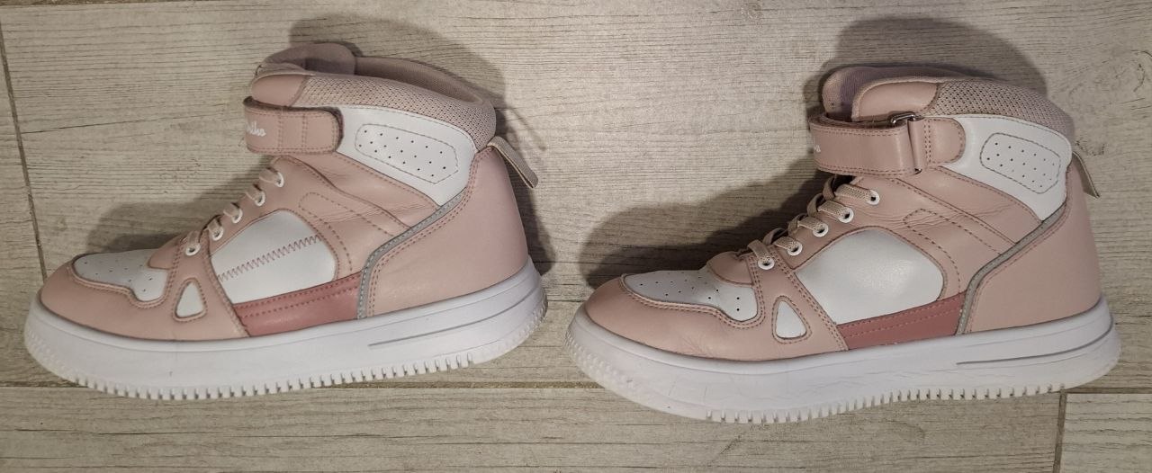 Кеды Hightop из натуральной кожи