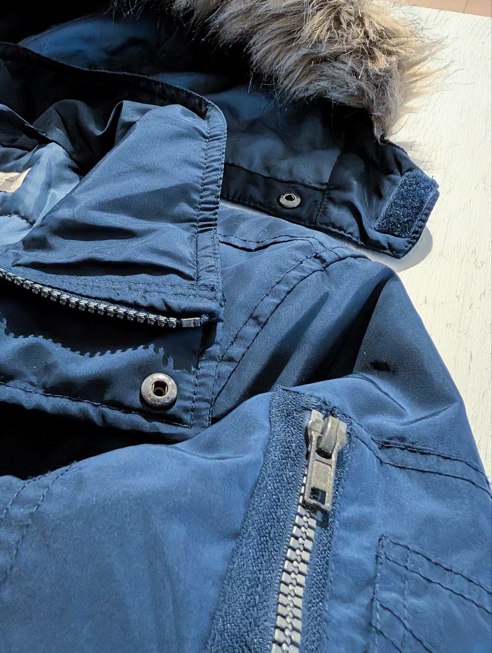 Тёплая парка-аляска H&M, размер 158 (12–13 лет / XS)