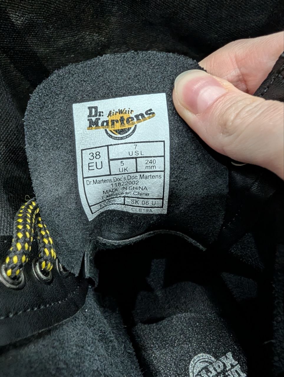 Ботинки Dr. Martens, 38 размер