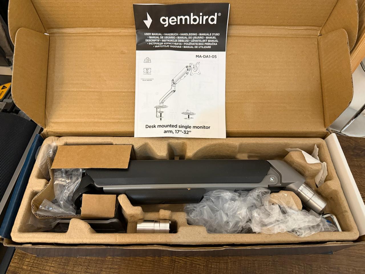 Кронштейн для монитора Gembird 17″-32″
