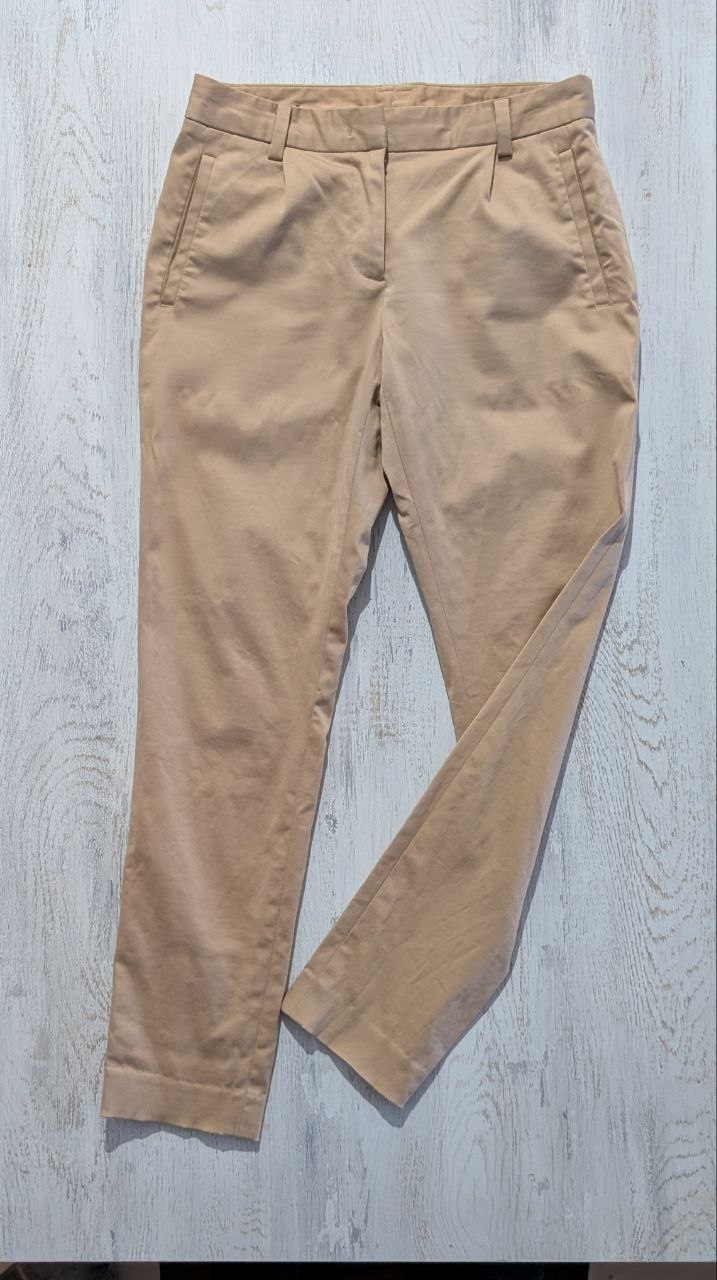 Брюки-чиносы TATE бежевые W26 / XS