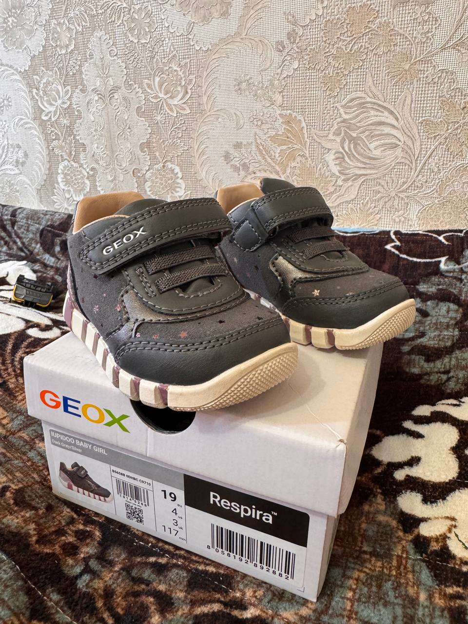 Детская обувь GEOX для девочки, 19 размер