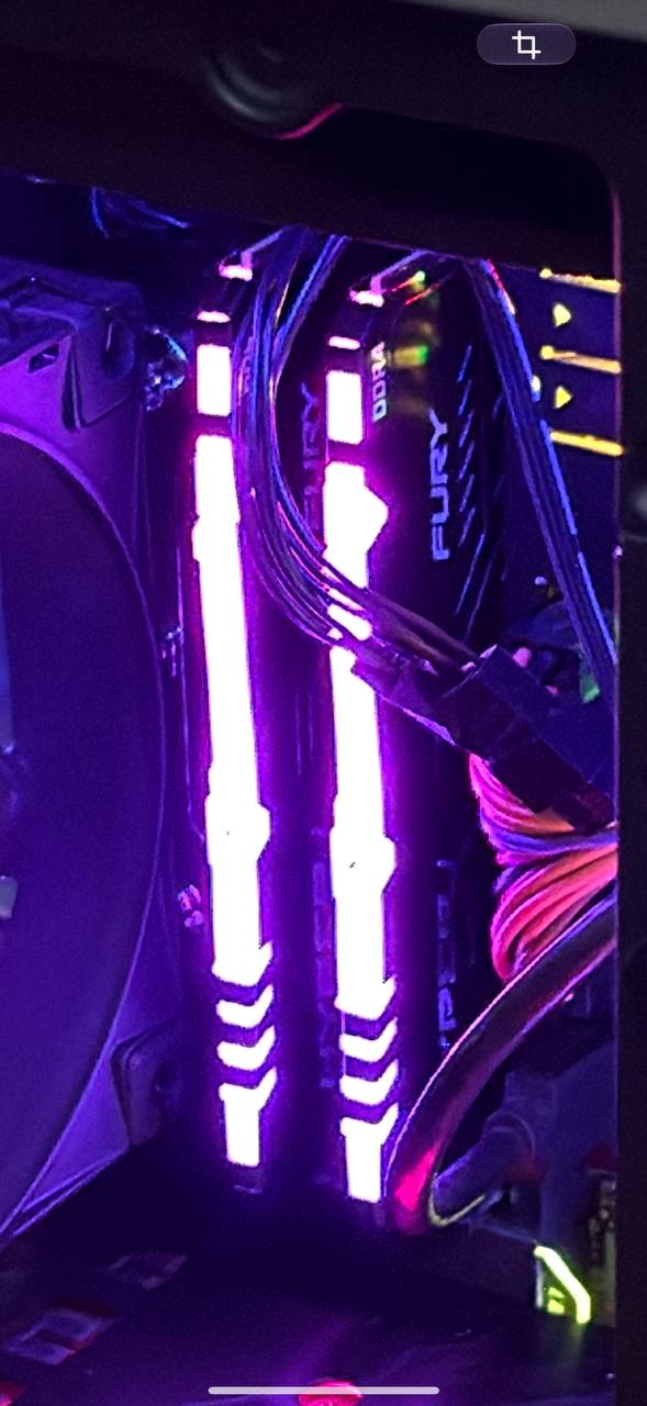 Оперативная память 16GB (2x8GB) DDR4 3600MHz RGB