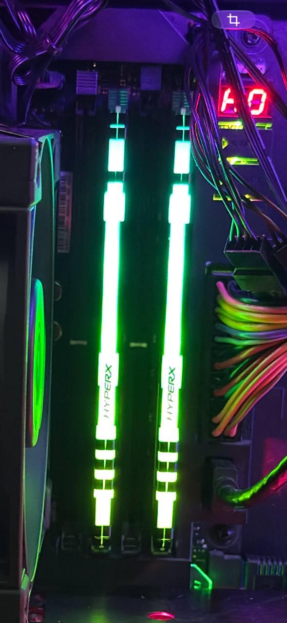 Оперативная память 16GB (2x8GB) DDR4 3600MHz RGB