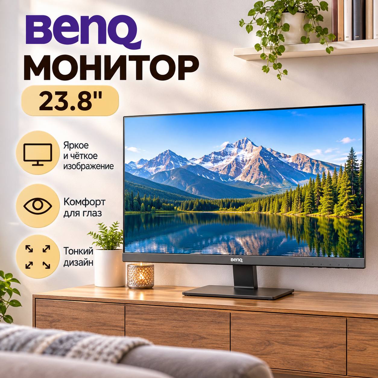 Монитор BenQ GW2480 24″