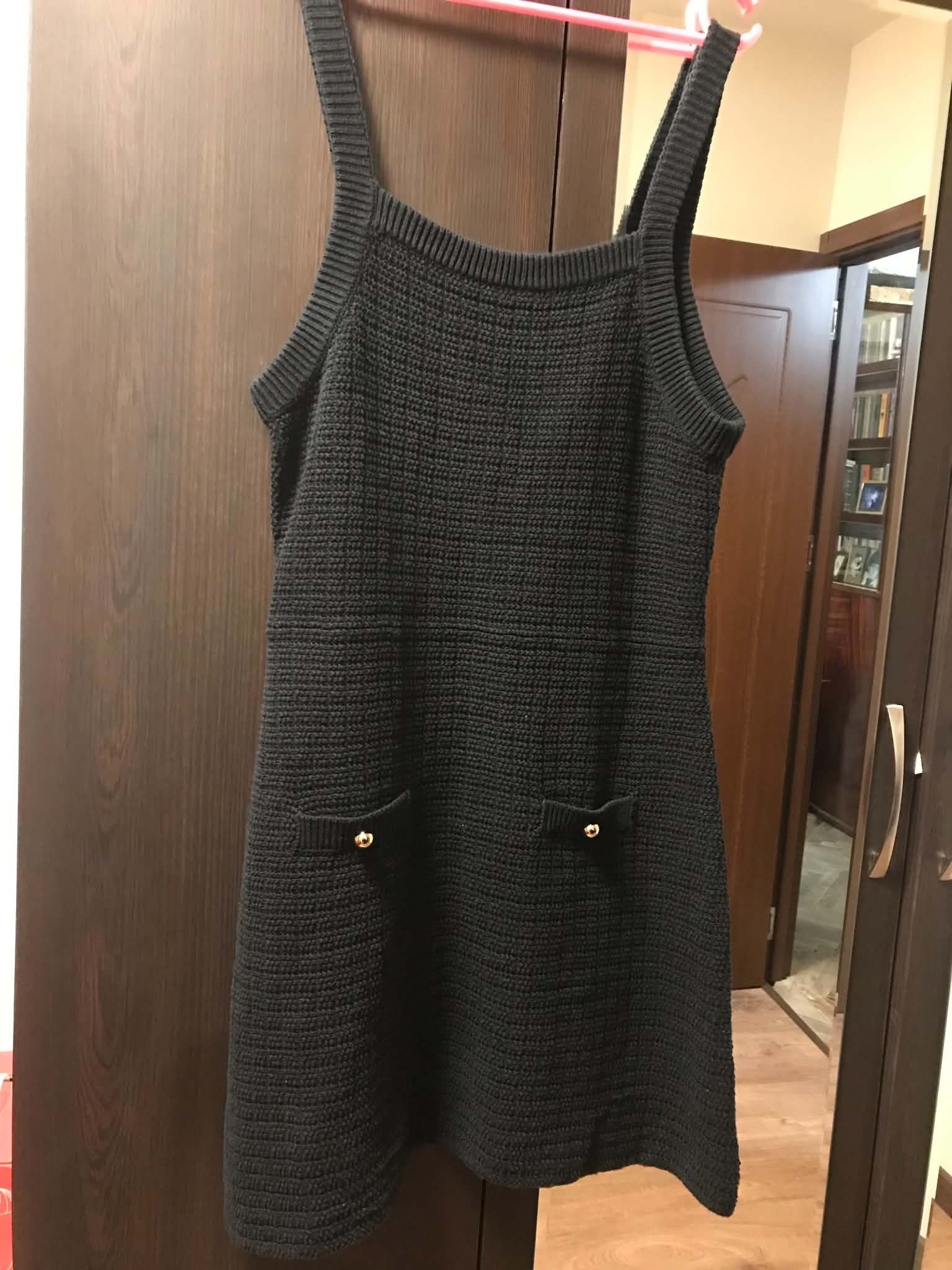 Вязаное платье H&M размер XL
