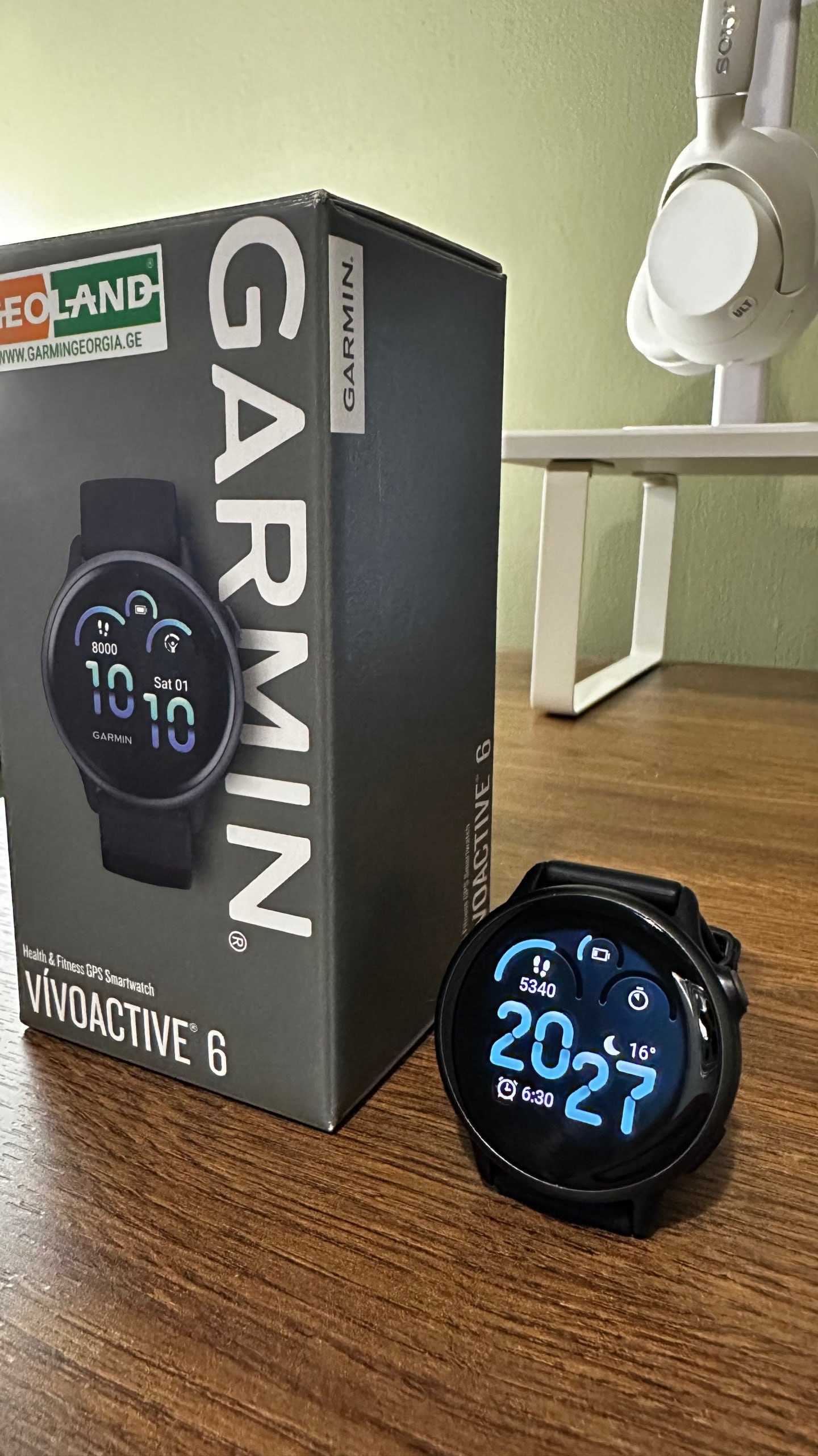 Garmin Vivoactive 6, черные, на гарантии