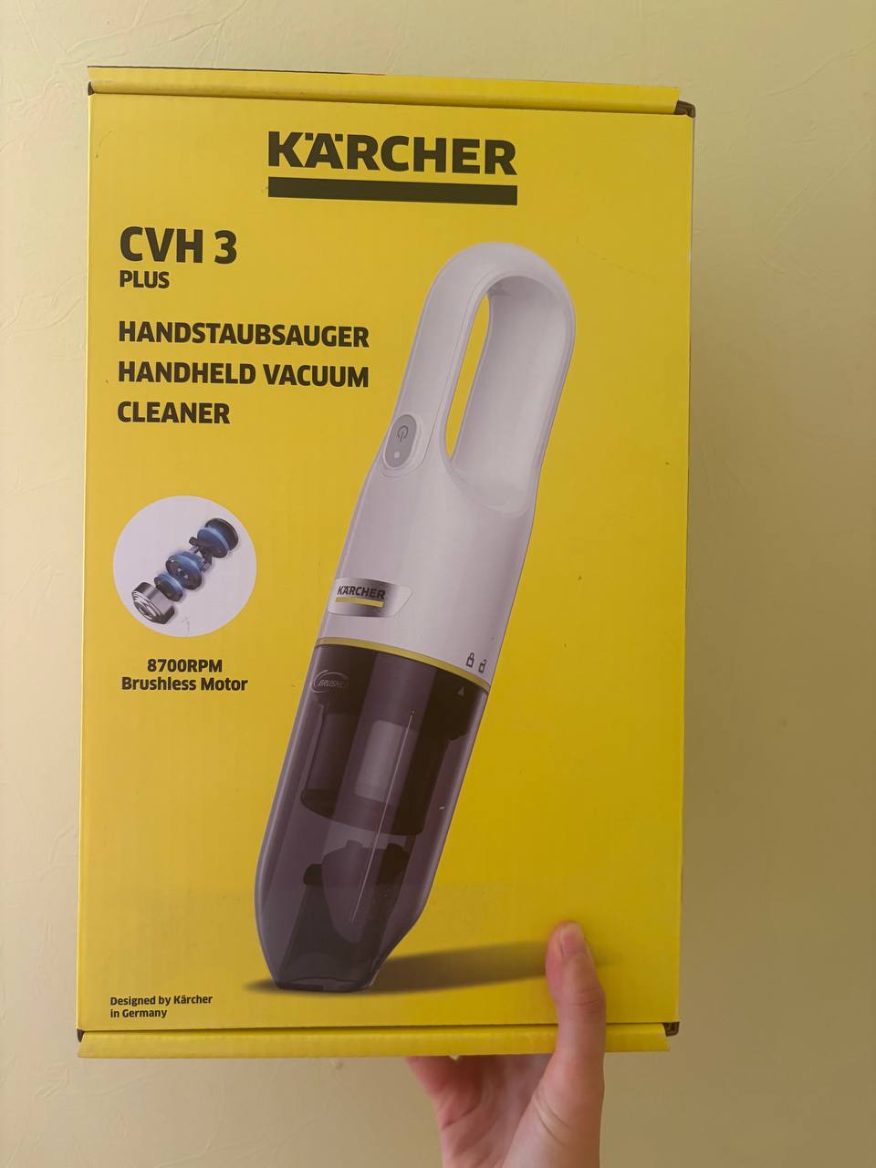 Пылесос Kärcher CVH 3 Plus