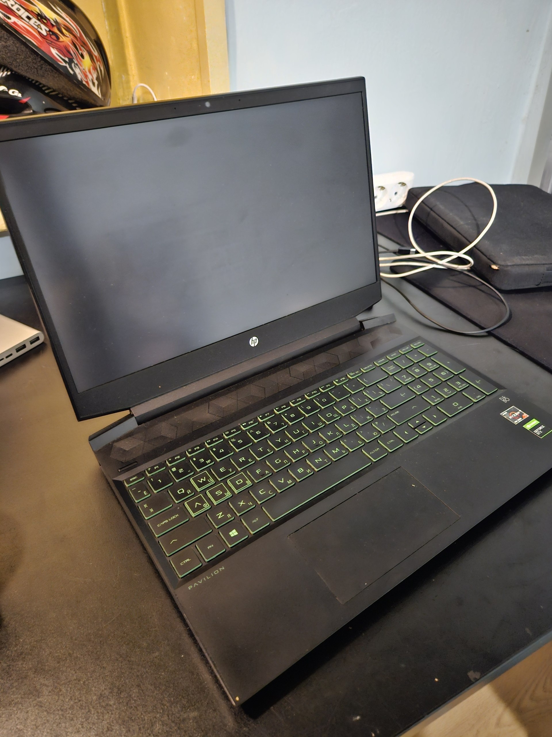 Ноутбук HP Pavilion 15" Ryzen 7 4800H GTX 1650 16GB 512GB