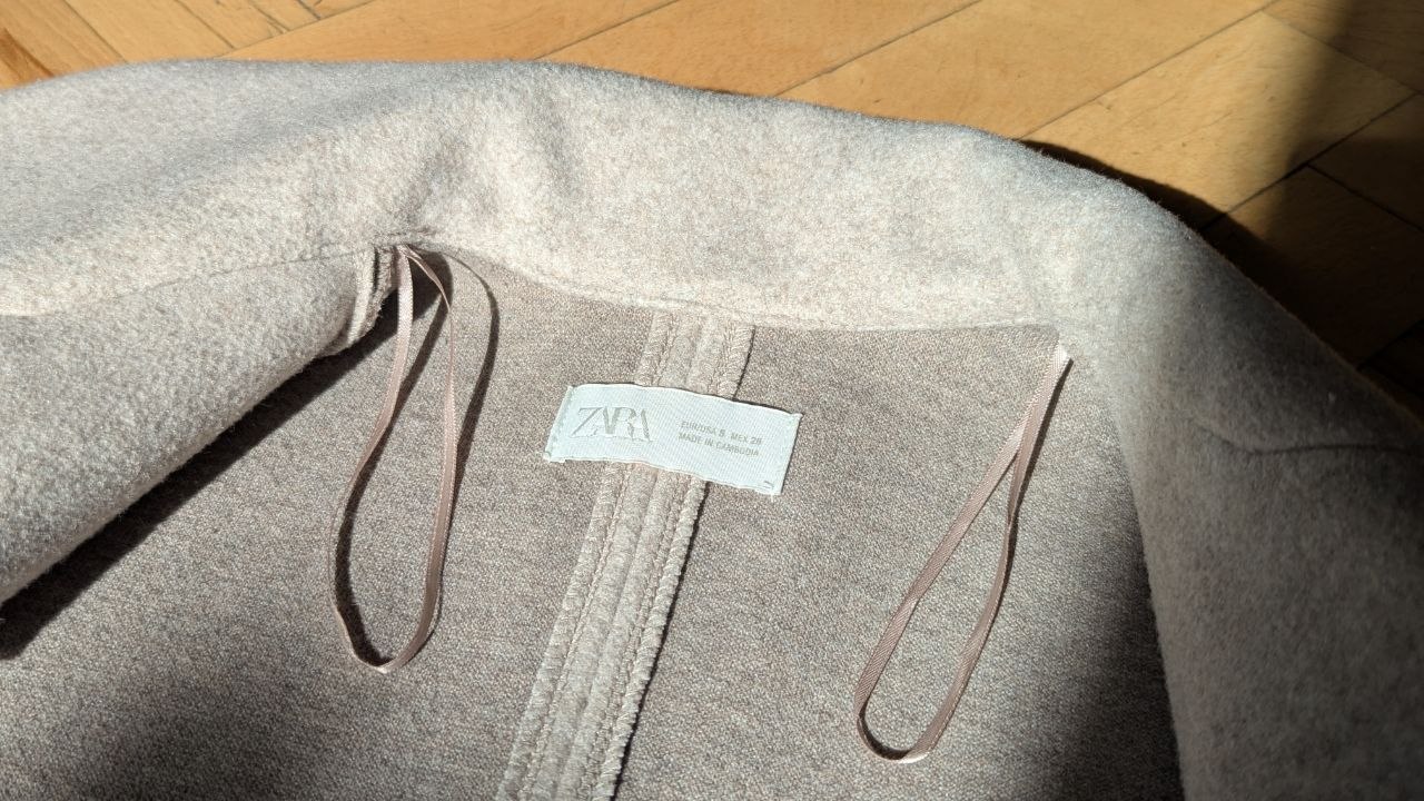 Пальто Zara размер XS-S