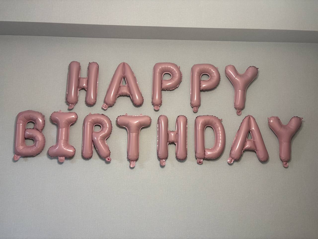 Набор для дня рождения: растяжка Happy Birthday, свистки, обруч