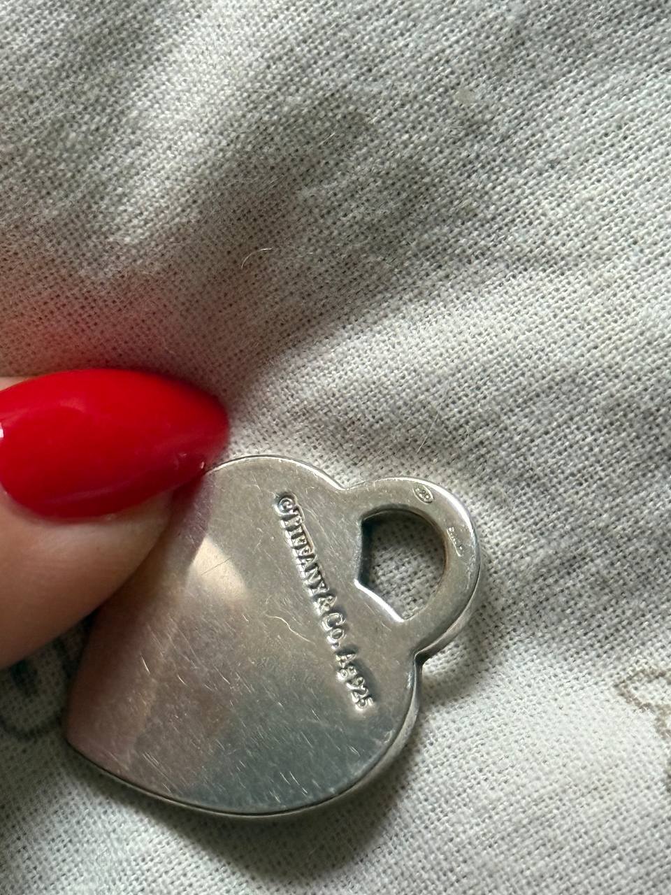 Подвеска Tiffany & Co Return to Tiffany Heart на цепочке, серебро 925