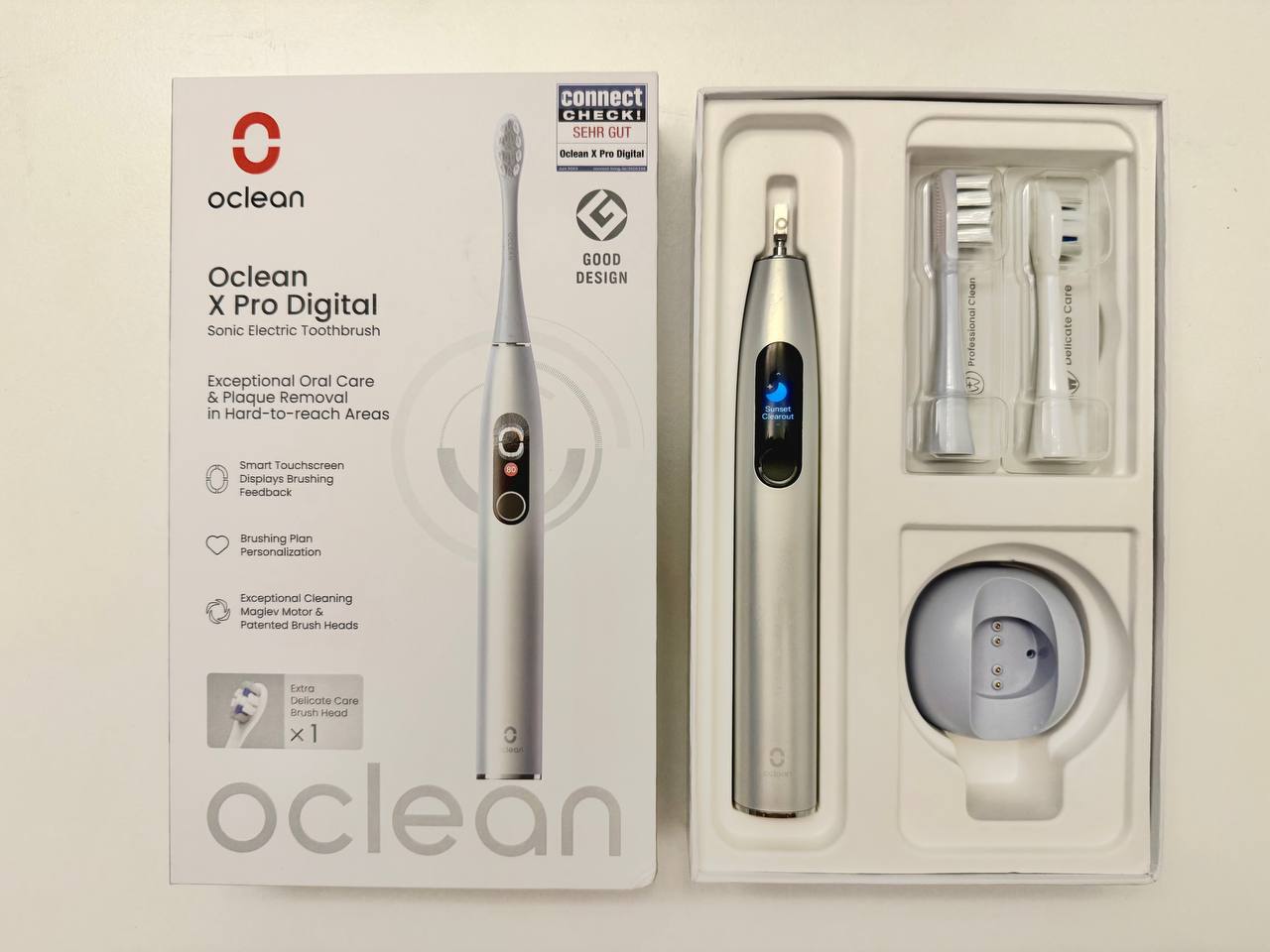 Звуковая зубная щётка Oclean X Pro Digital