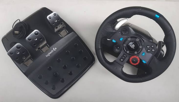 Игровой руль Logitech G29 с педалями