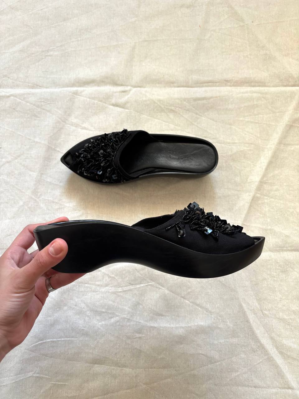 Glitter mules Robert Clergerie, размер 37