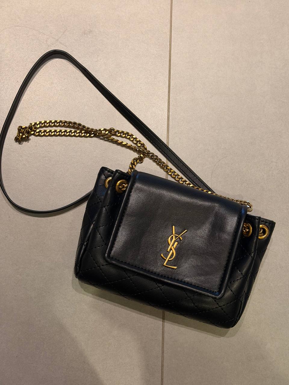 Маленькая сумка YSL (реплика) из кожи