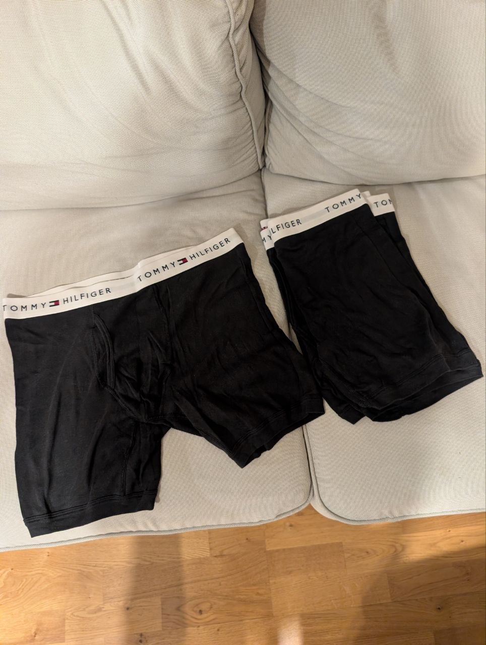 Мужские трусы боксеры Tommy Hilfiger Cotton Classics 3-Pack, размер L