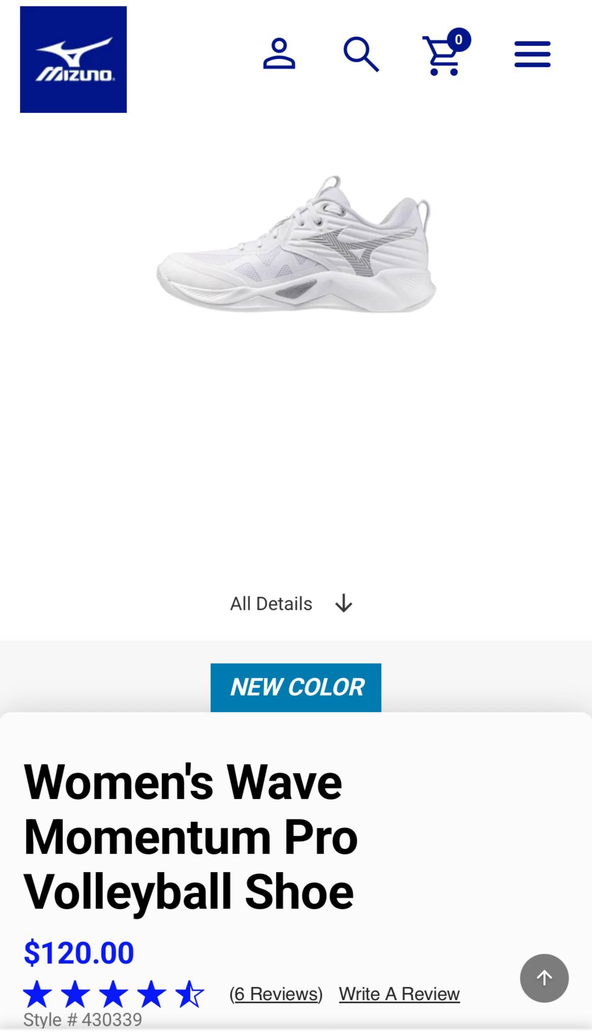 Кроссовки Mizuno Wave Momentum Pro Mid, новые
