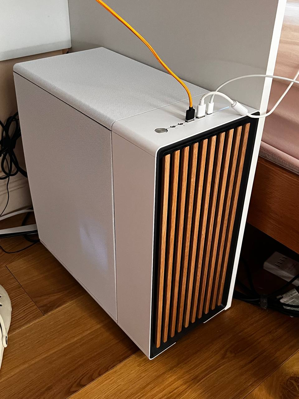 Корпус Fractal Design North (Mesh, не XL) + 5 вентиляторов