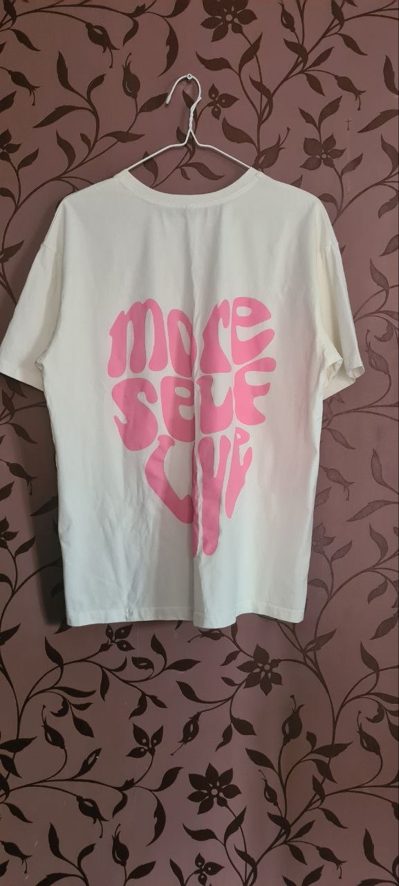 Футболка More Selflove новая, размер XL