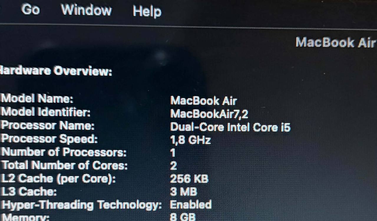 MacBook Air 2017