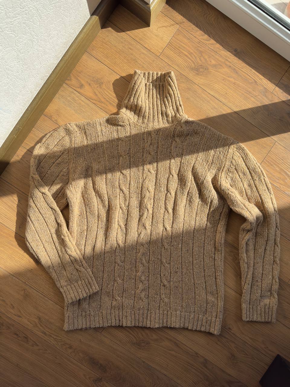 Мужской свитер Gant из шерсти с косами, размер XL