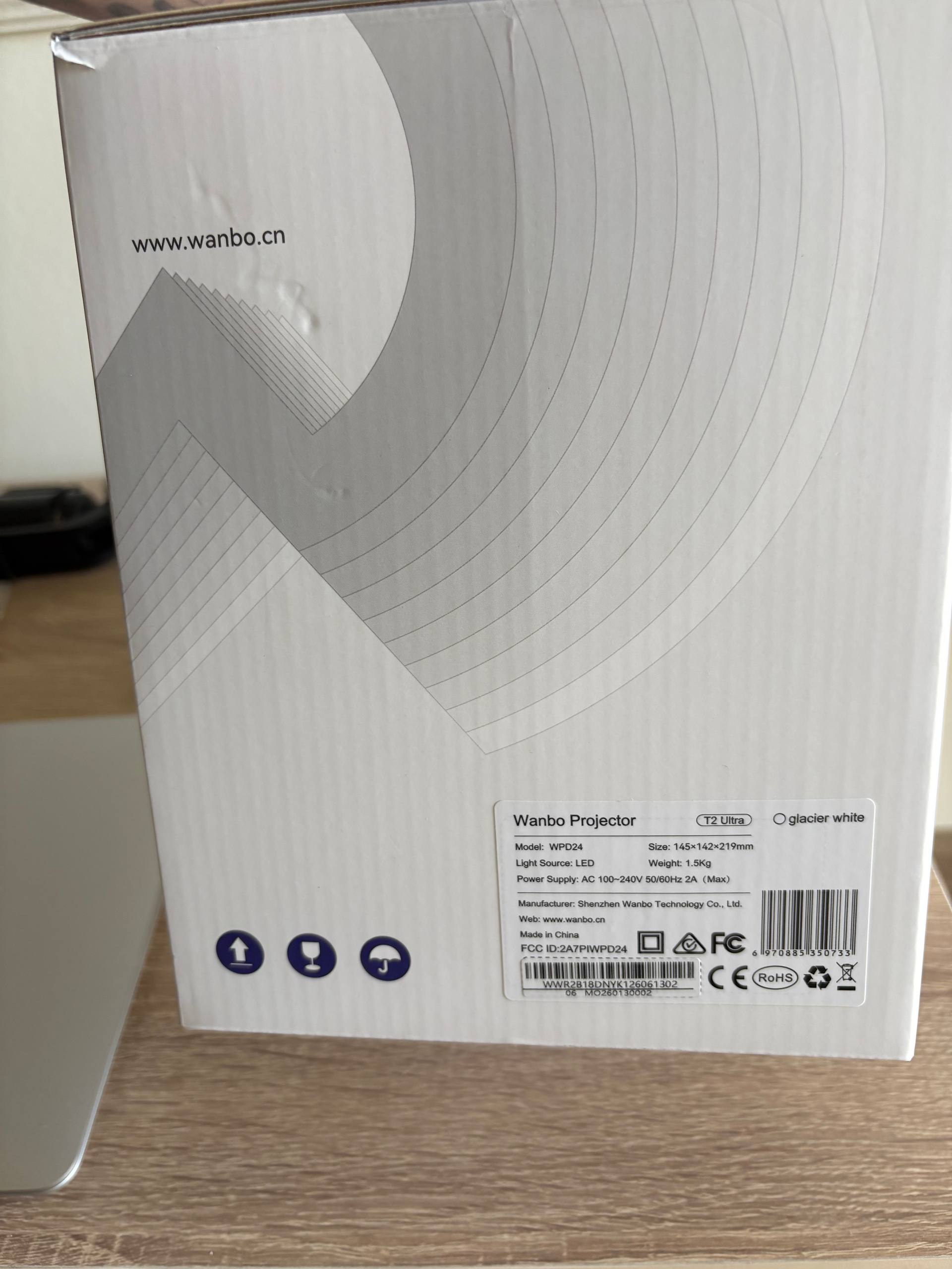 Проектор Xiaomi Wanbo T2 Ultra