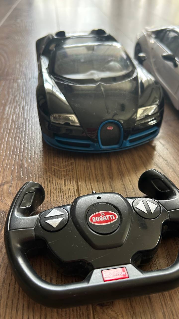 Коллекция из 5 спортивных машинок: BMW, Bugatti, McLaren, Lamborghini