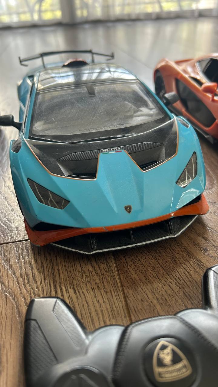 Коллекция из 5 спортивных машинок: BMW, Bugatti, McLaren, Lamborghini