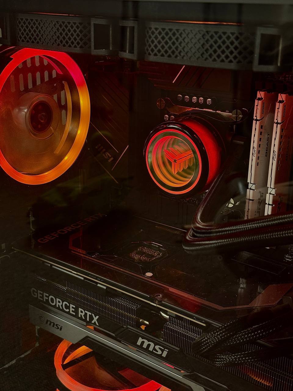 Игровой ПК: RTX 4080 SUPER, i7-14700K, 64 ГБ DDR5