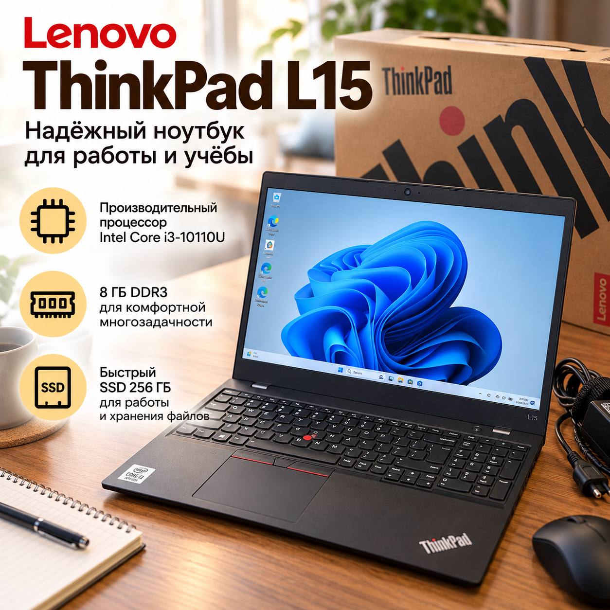Ноутбук Lenovo ThinkPad L15