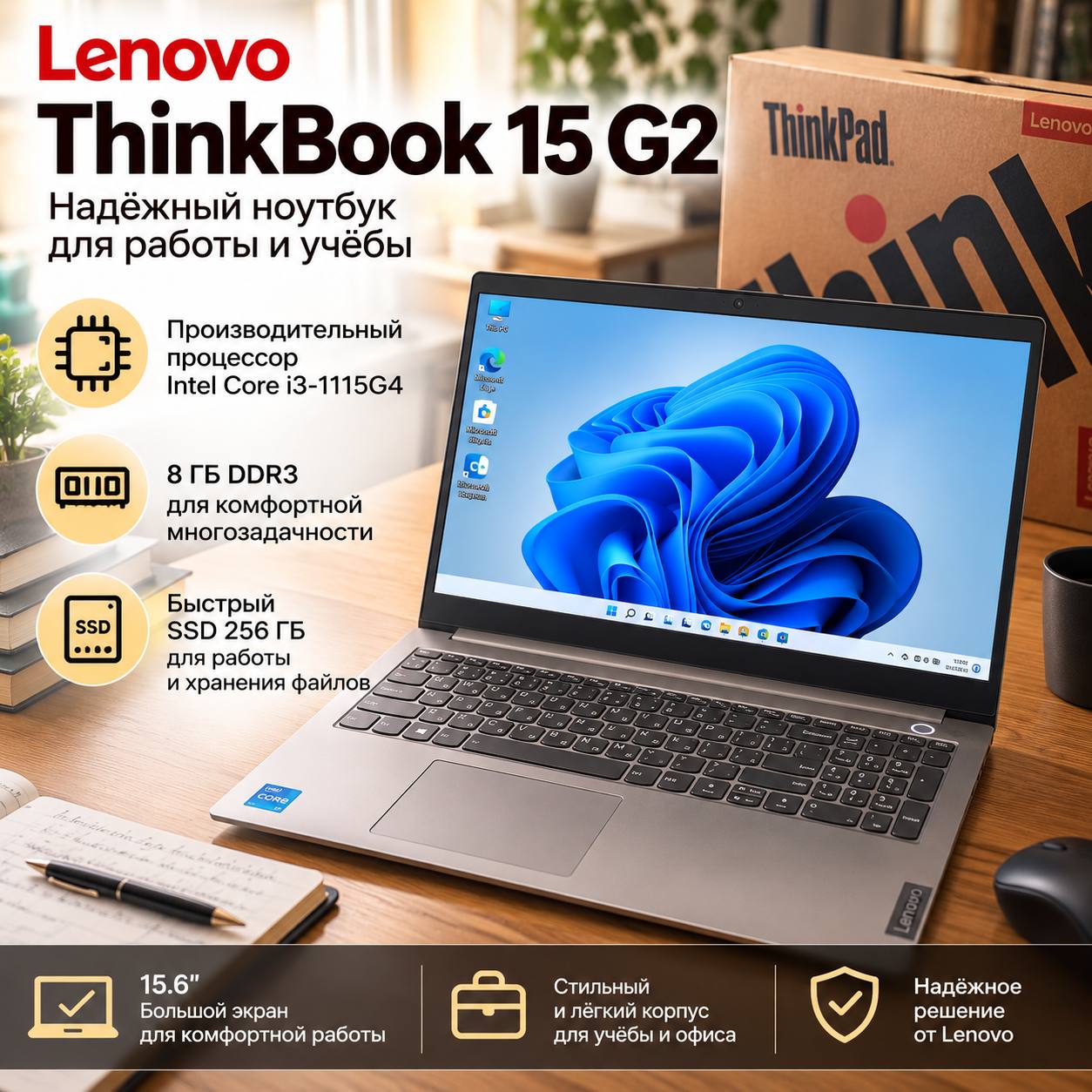 Ноутбук Lenovo ThinkBook 15 G2