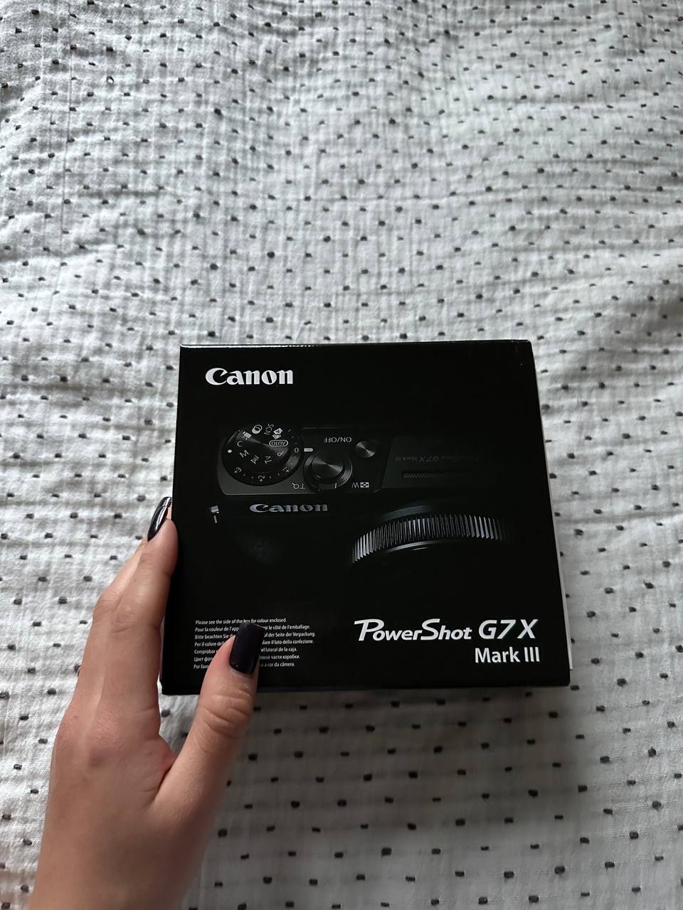 Canon G7X Mark III