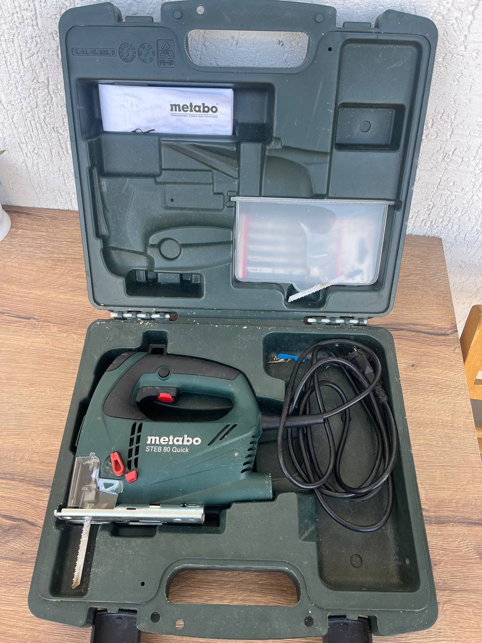 Лобзик Metabo в кейсе