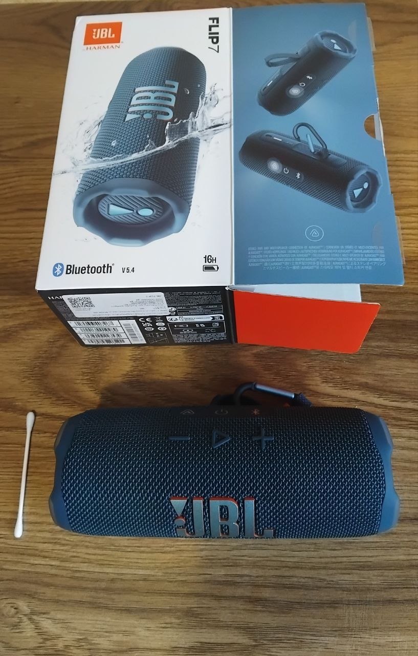 JBL Flip 7 Blue портативная колонка