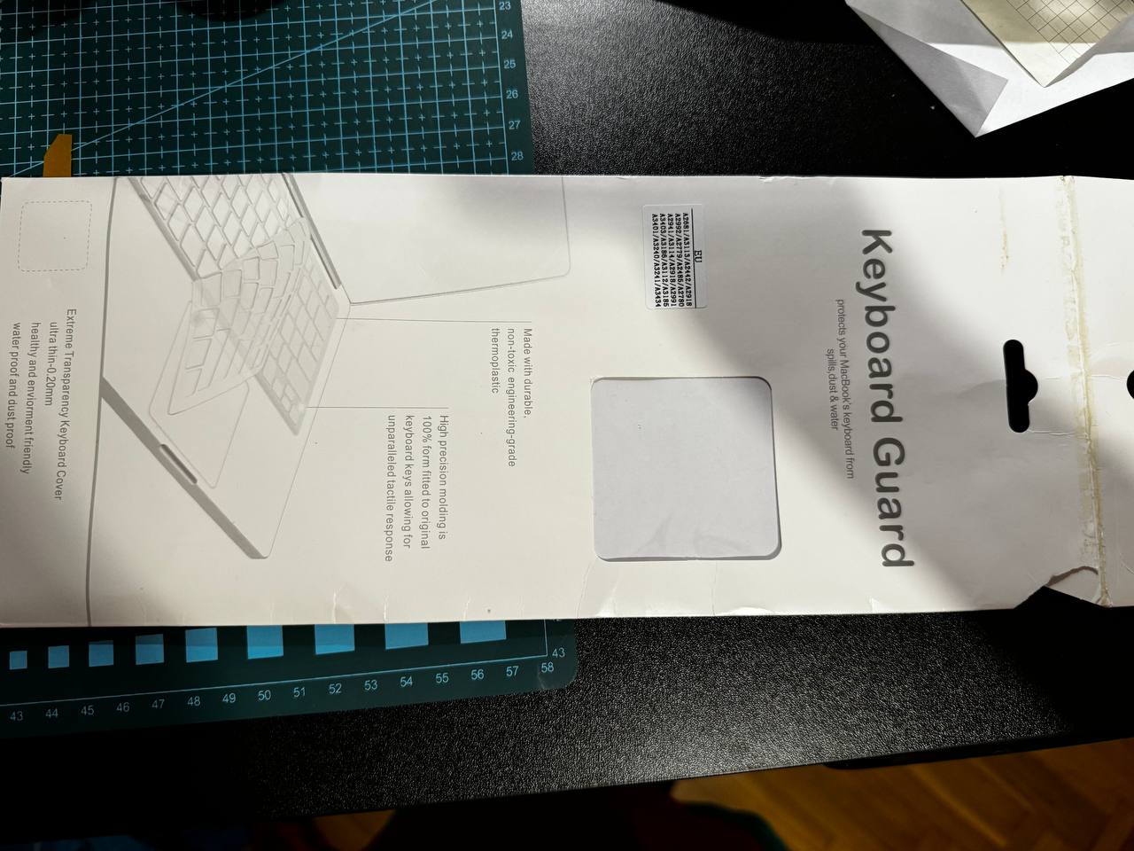 Силиконовая накладка на клавиатуру для MacBook Pro 14