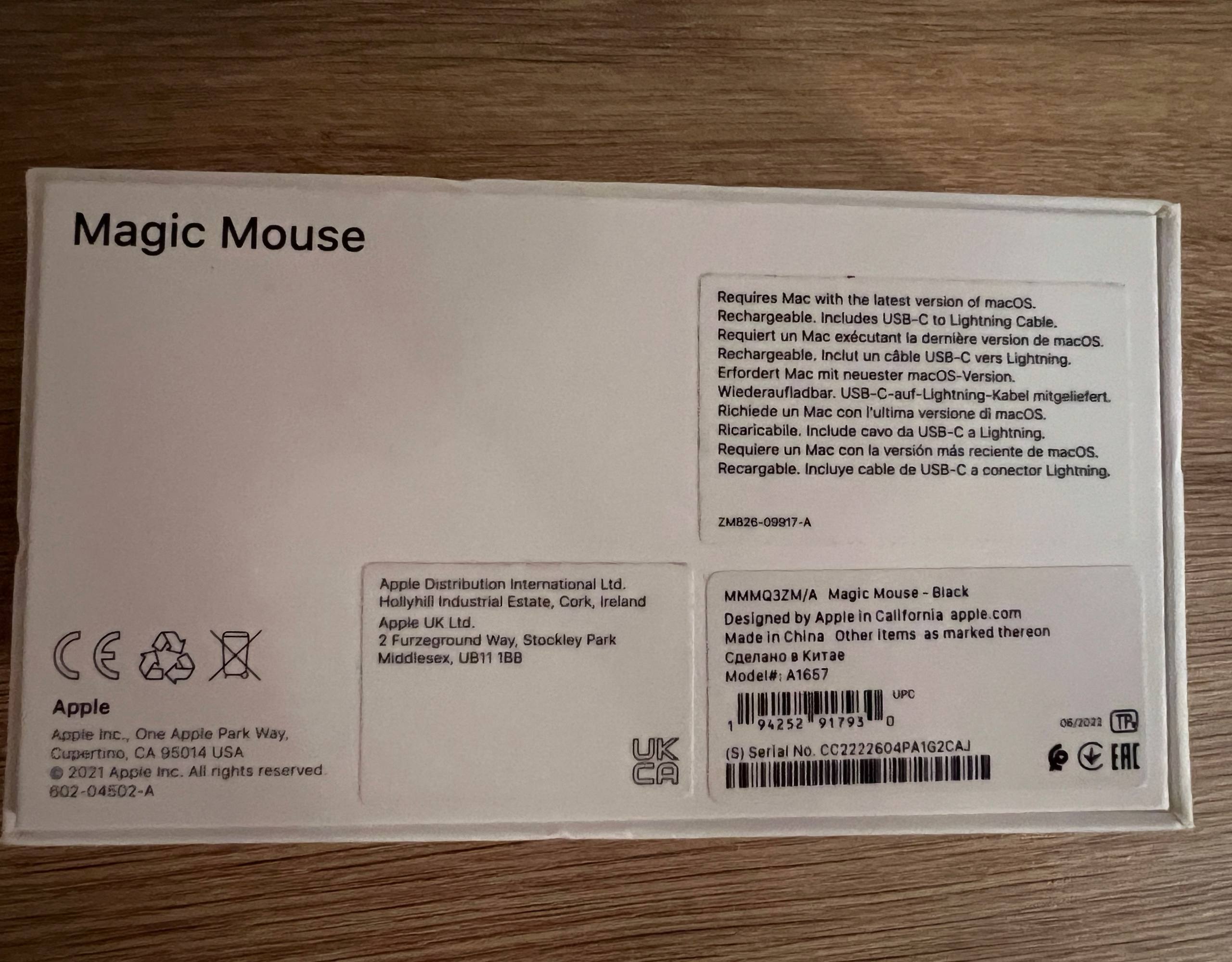 Apple Magic Mouse 2 (Black)