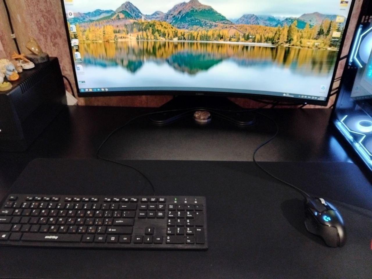 Компьютер с рабочим местом: RTX 5070, i5-14600KF, 32GB DDR5, 2×34" монитора
