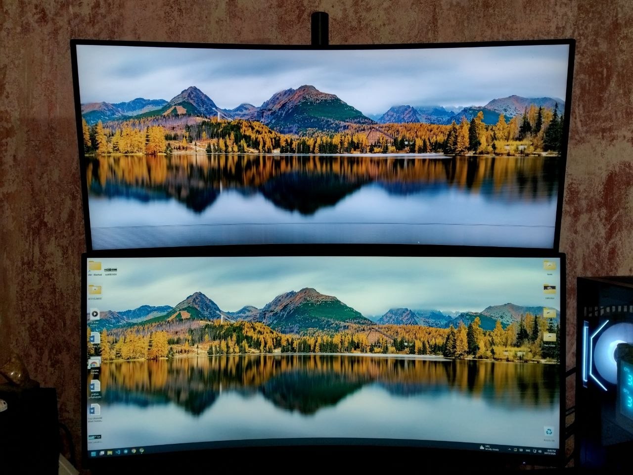 Компьютер с рабочим местом: RTX 5070, i5-14600KF, 32GB DDR5, 2×34" монитора
