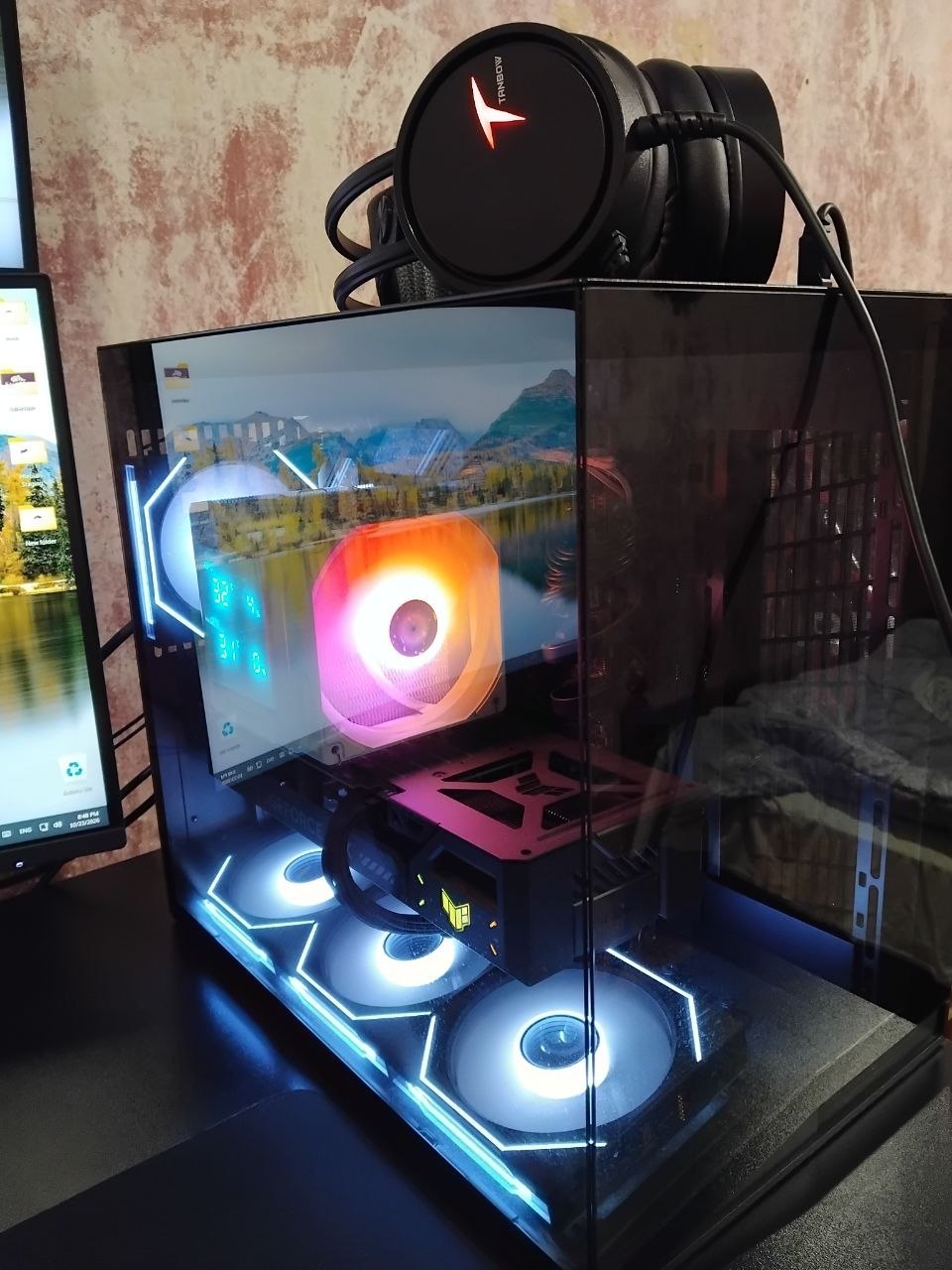 Компьютер с рабочим местом: RTX 5070, i5-14600KF, 32GB DDR5, 2×34" монитора