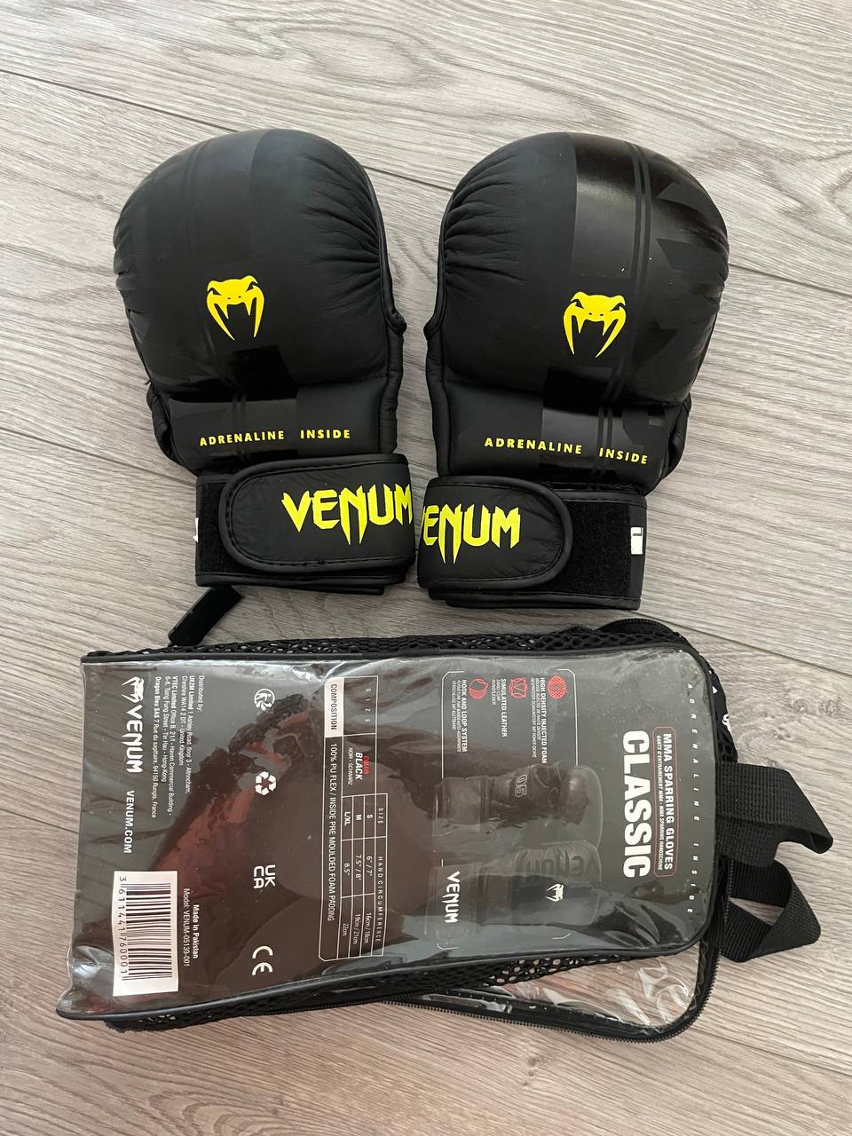 Перчатки для смешанных единоборств (MMA) с чехлом