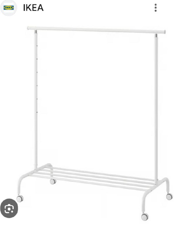 Вешалки на колесах IKEA, 2 шт.