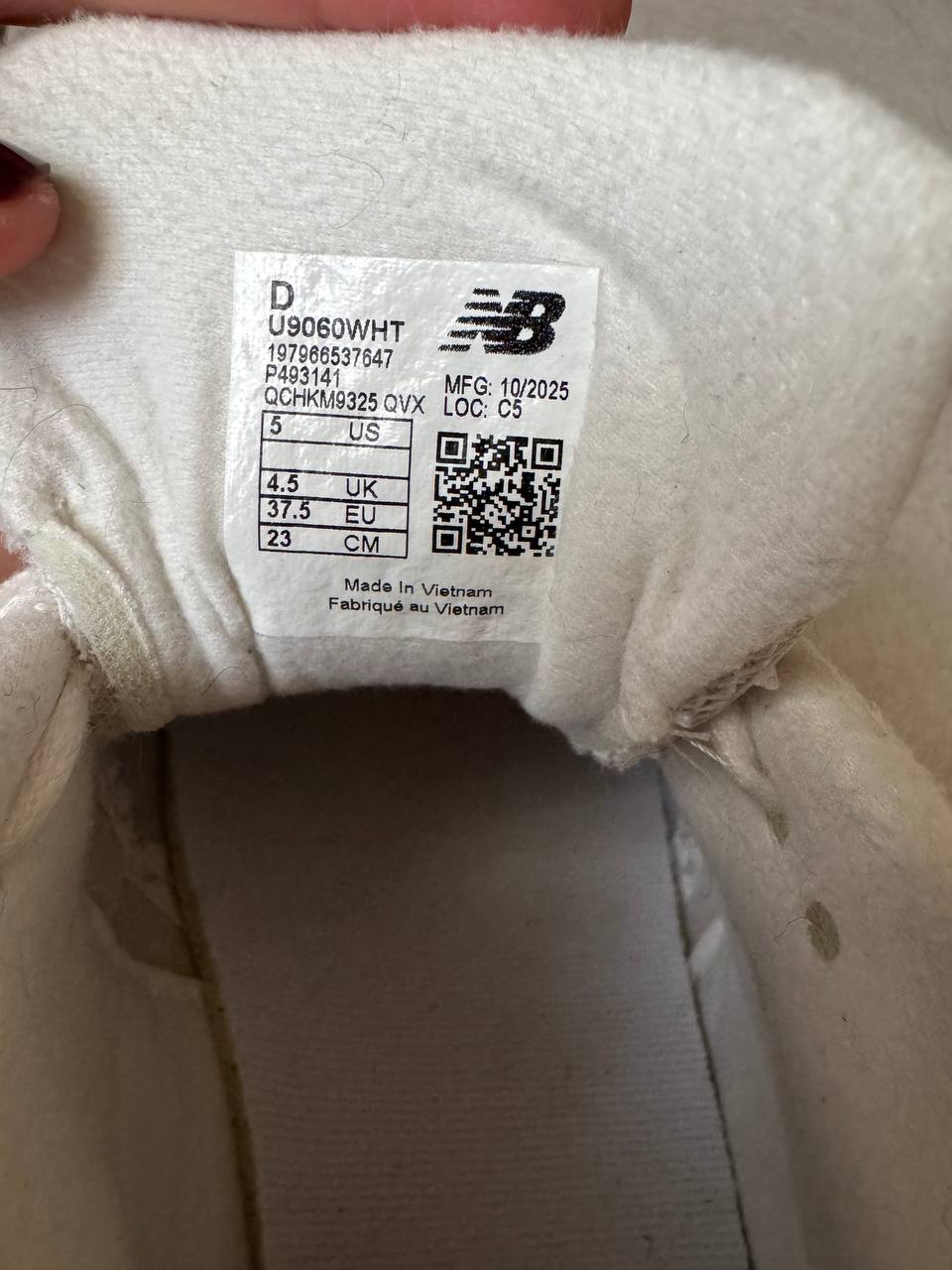Кроссовки New Balance, размер 37.5